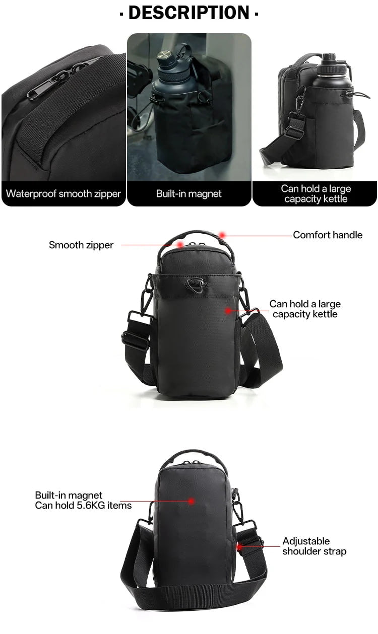 SuperMagneticBag - Magnetic bottle gym bag